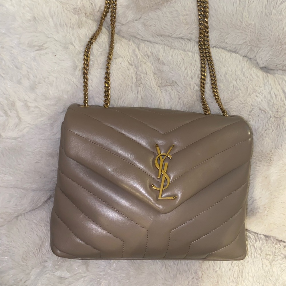 Beige ysl bag. Barely used!